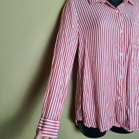 BeachLunchLounge Striped Button Up  - Picture 3 of 9